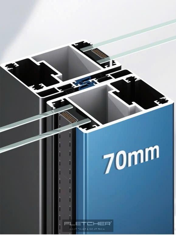 Cửa Đi Mở Trượt 120 Không Cầu 2 Cửa Đi Mở Trượt 120 Không Cầu - Ảnh 2