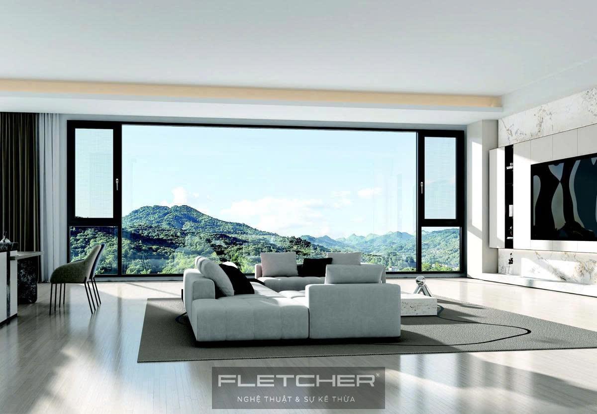 Cửa Sổ Mở Hất Tích Hợp Lưới Chống Côn Trùng Fletcher 113 Series: Giải Pháp Thông Gió An Toàn Cho Nhà Ở Cao Cấp 1 Cua So Mo Quay Ket Hop Luoi Chong Con Trung He 113 fletcher 4
