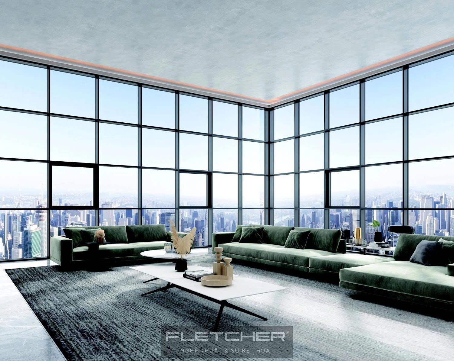 Cửa Sổ Mở Quay Kết Hợp Lưới Chống Côn Trùng Hệ 113