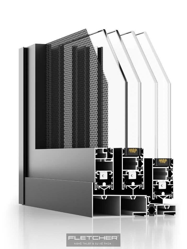 Cửa Sổ Mở Trượt Hệ 136 Fletcher 1 Cửa Sổ Mở Trượt Hệ 136 Fletcher