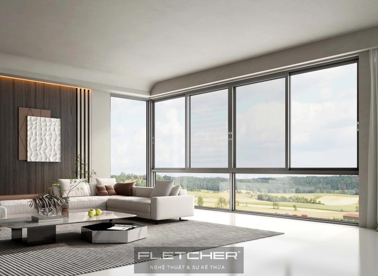 Cửa Sổ Mở Trượt Hệ 136 Fletcher 10 Cửa Sổ Mở Trượt Hệ 136 Fletcher