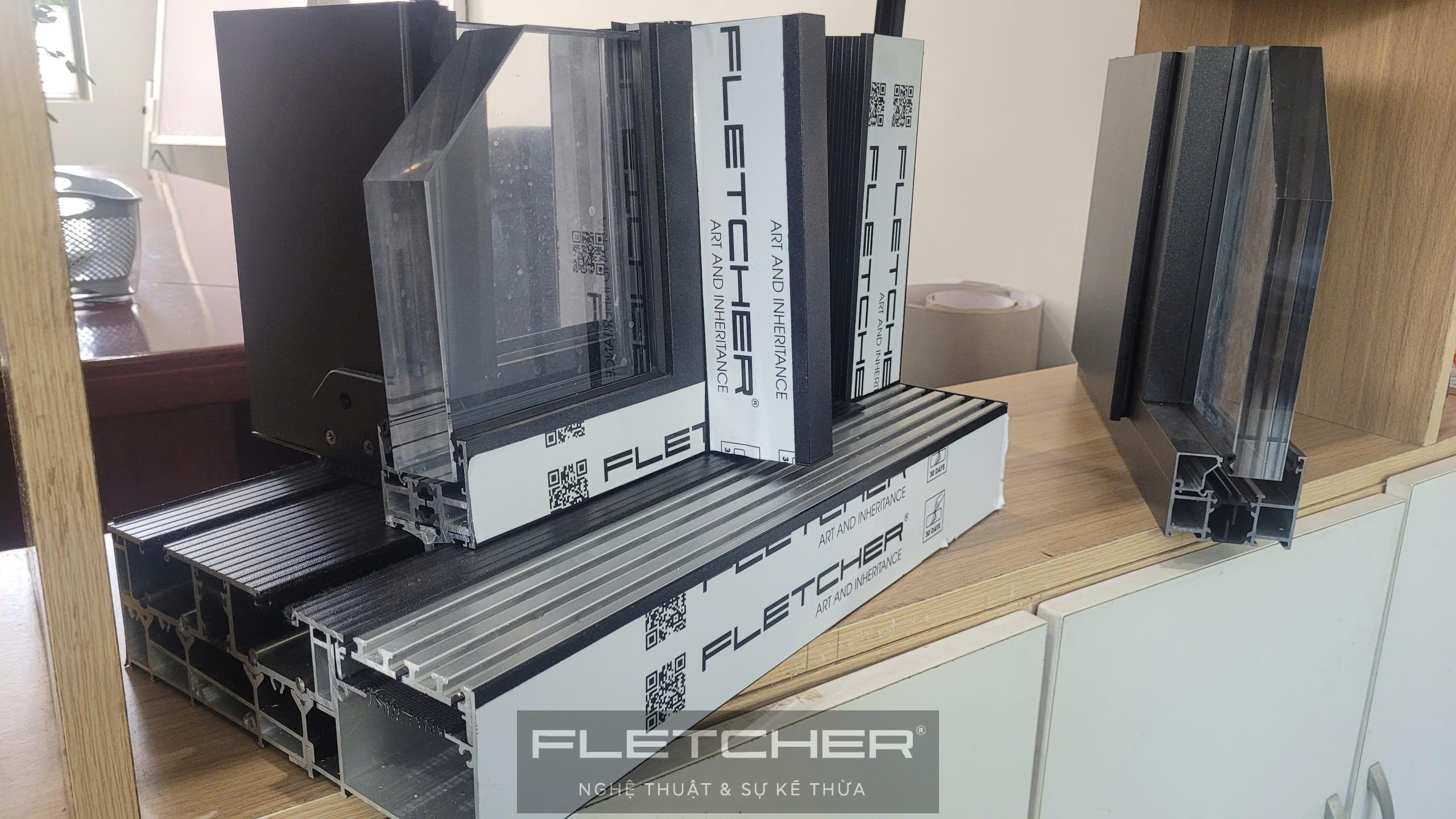 Mẫu Góc Profile Nhôm Fletcher