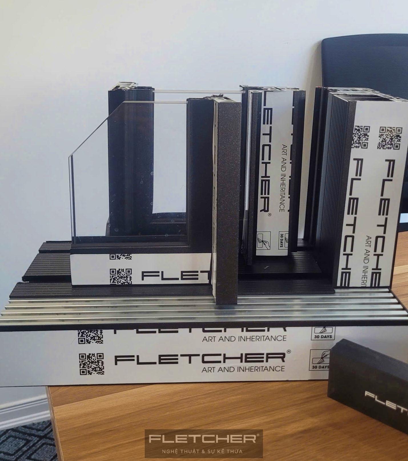 Mẫu Góc Profile Nhôm Fletcher