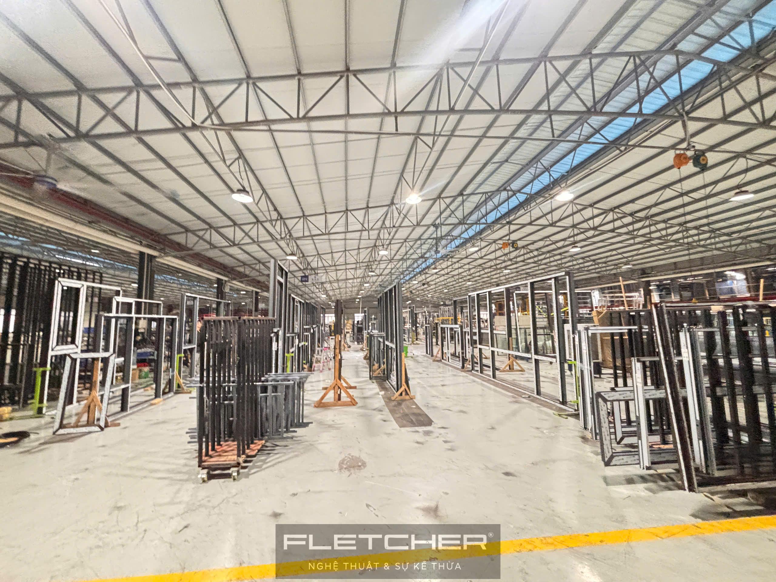Nhà Máy Sản Xuất Cửa Nhôm Fletcher – Quy Trình Chuẩn Chất Lượng Quốc Tế