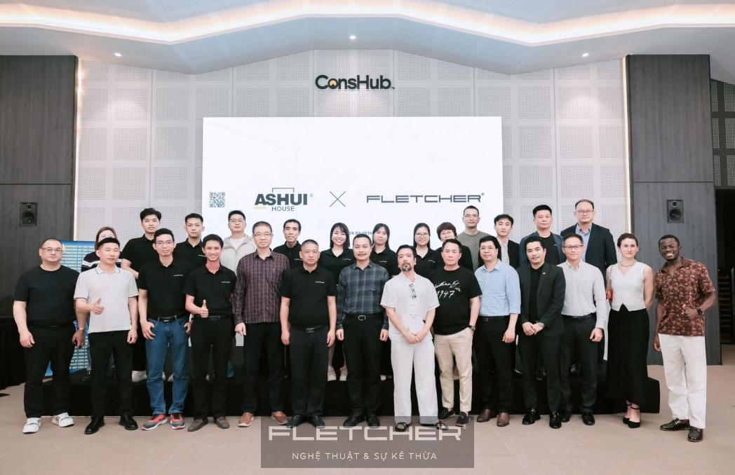 Fletcher Ký Kết Hợp Tác Cung Cấp Gần 500 m² Cửa Nhôm Kính Hệ Châu Âu Cho Ashui House