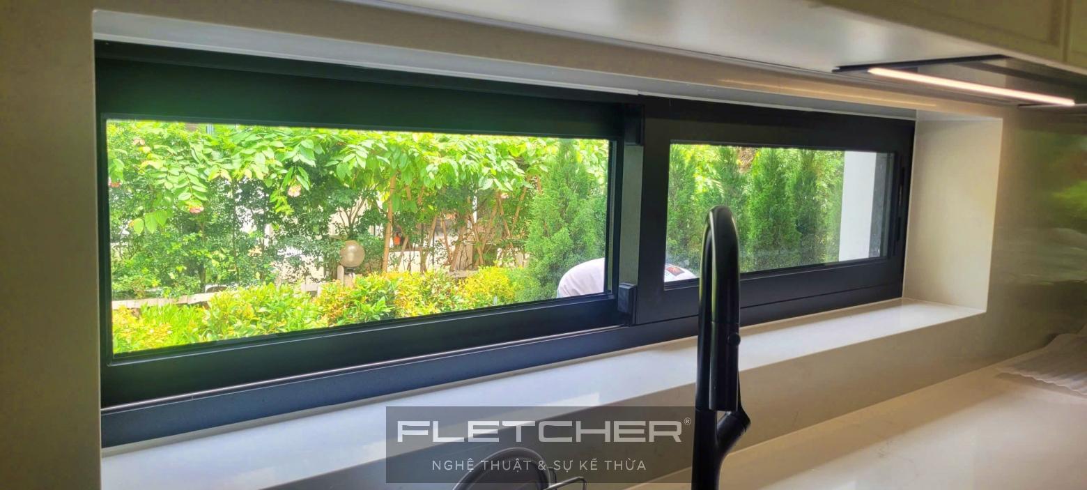 Biệt thự Ecopark Hưng Yên — Cửa nhôm Fletcher cho không gian xanh