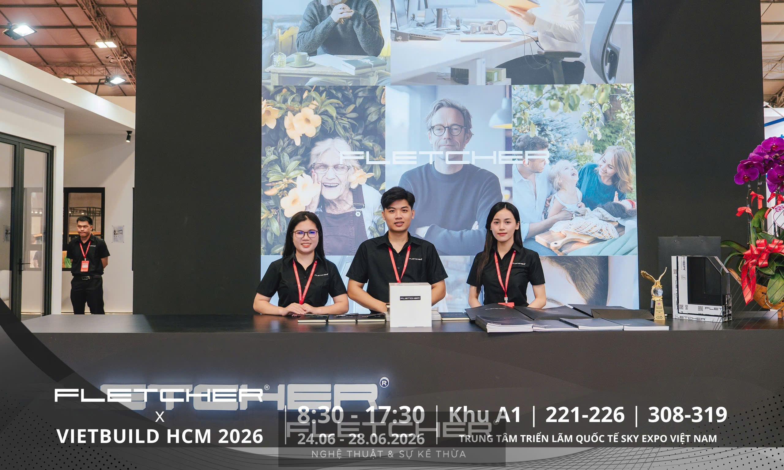 Những hình ảnh sôi động gian hàng Fletcher tại VietBuild HCM 11 Những hình ảnh sôi động gian hàng Fletcher tại VietBuild HCM