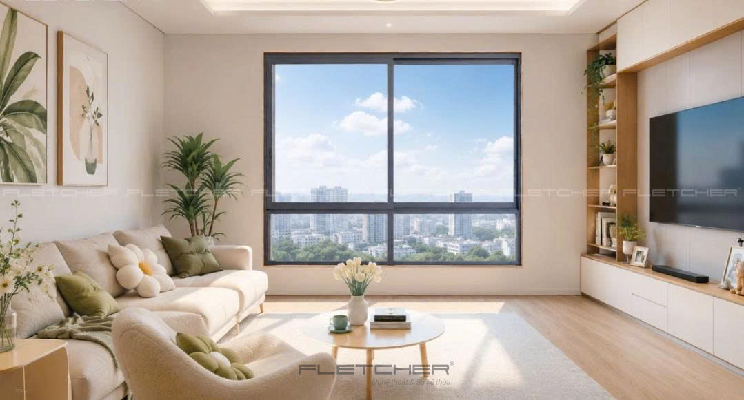 F100 | FLC Minimal – Cửa Sổ Mở Trượt Hệ Tối Giản 12 f100 flc minimal cua so mo truot he toi gian 1