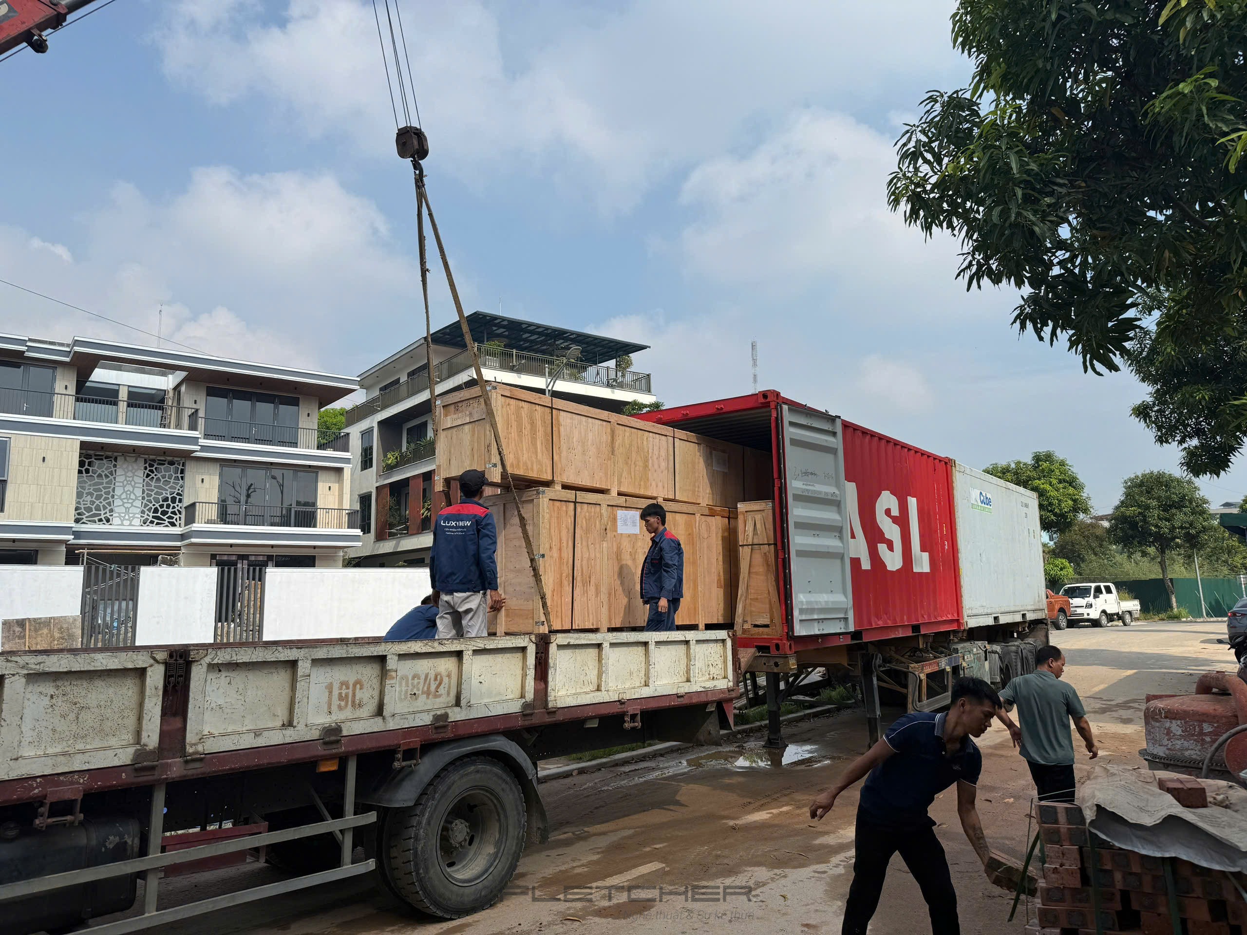 luxview dai ly fletcher tai phu tho danh dau cong trinh dau tien